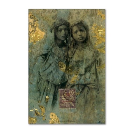 Nick Bantock 'Mauresque Sisters' Canvas Art,12x19